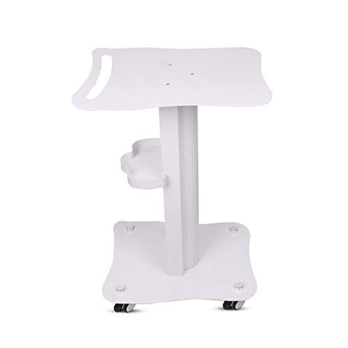 Carrello del salone di bellezza LUVODI Carrello 2 livelli Spa Parrucchiere Trattamento barbiere Terapia dentista Rack di stoccaggio Ruota del piedistallo con serratura per tatuaggio, Pedicure