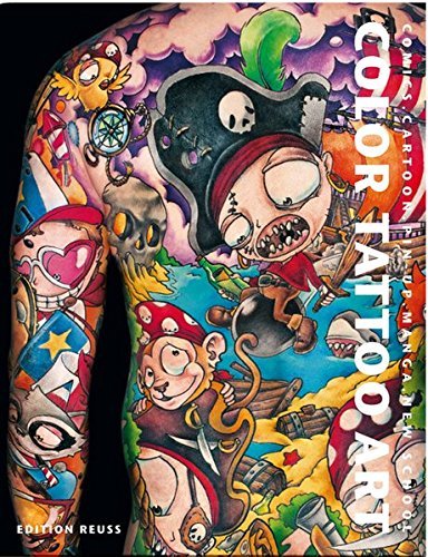 Color Tattoo Art: Comics. Cartoons. Pin-Ups. Manga. New School.