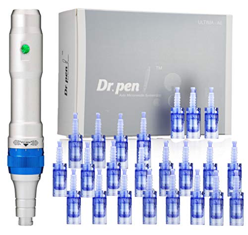 Dr. Pen cartucce ultima A6 microneedling penna 24 pc Pin & Nano, 10 x 36 poli, 10 x Nano, 4 x 12 poli