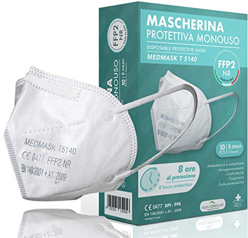 Mascherine FFP2 Made in Italy Antiappannamento con Marchio CE protettive (10)