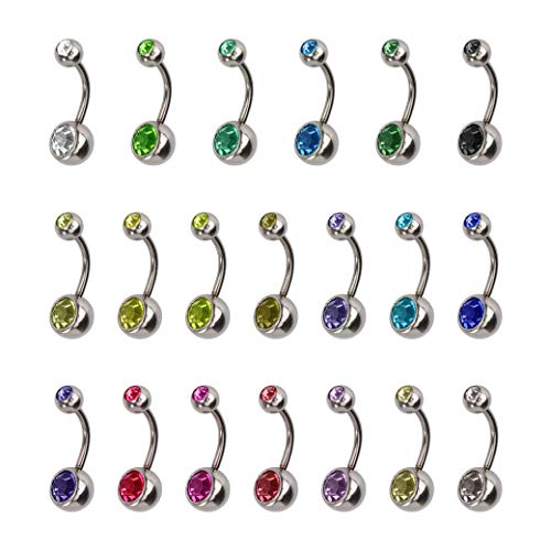 Echtzeit Orecchini A Cerchio Con Ciondolo Rimovibile – 2,2 Cm, Acciaio Inossidabile, Placcato Oro Rosa, Con Zirconia